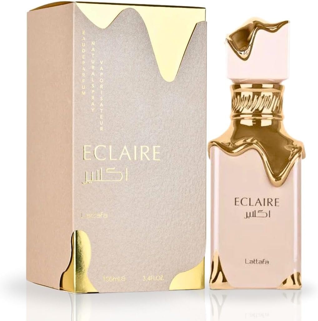 Lattafa Eclaire Eau De Parfum 100ml (3.4oz) – Long-Lasting Sweet & Elegant Women’s Fragrance